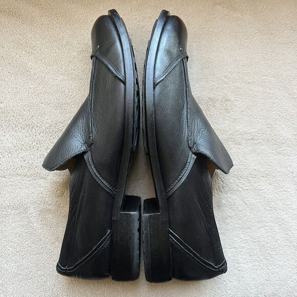 Gordon Rush Black Leather Slip On Loafer Shoes with Studs Men’s US 11 7142 - Picture 4 of 16